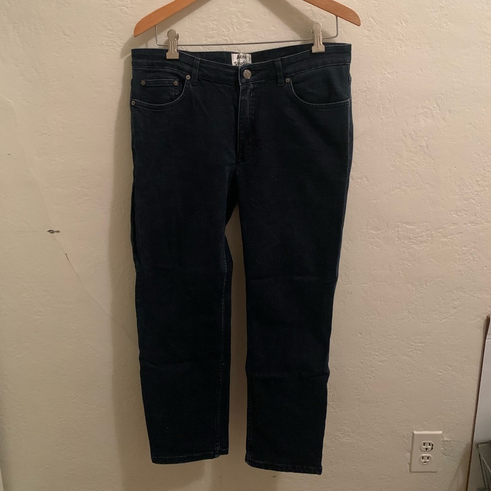 Acne Studios Black Denim Jeans 30x32